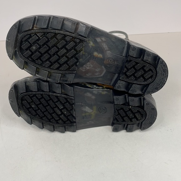 New Western Chief Toddler Boy's Tractor Barn Lighted PVC Grey Boot Size 12 - Picture 9 of 9